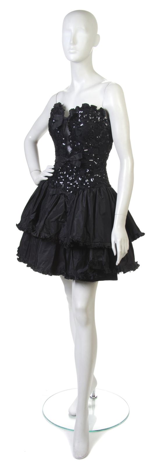A Bellville Sassoon Black Taffeta