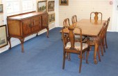 A Beresford & Hicks burr walnu