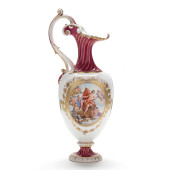 A BERLIN KPM DECORATED PORCELA
