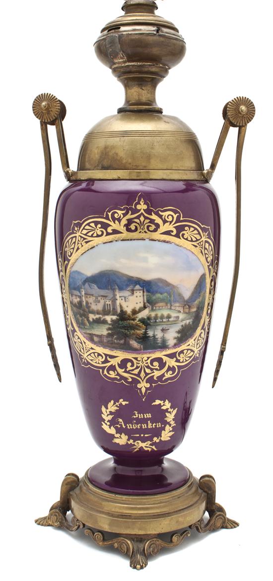 A Berlin (K.P.M.) Gilt Metal