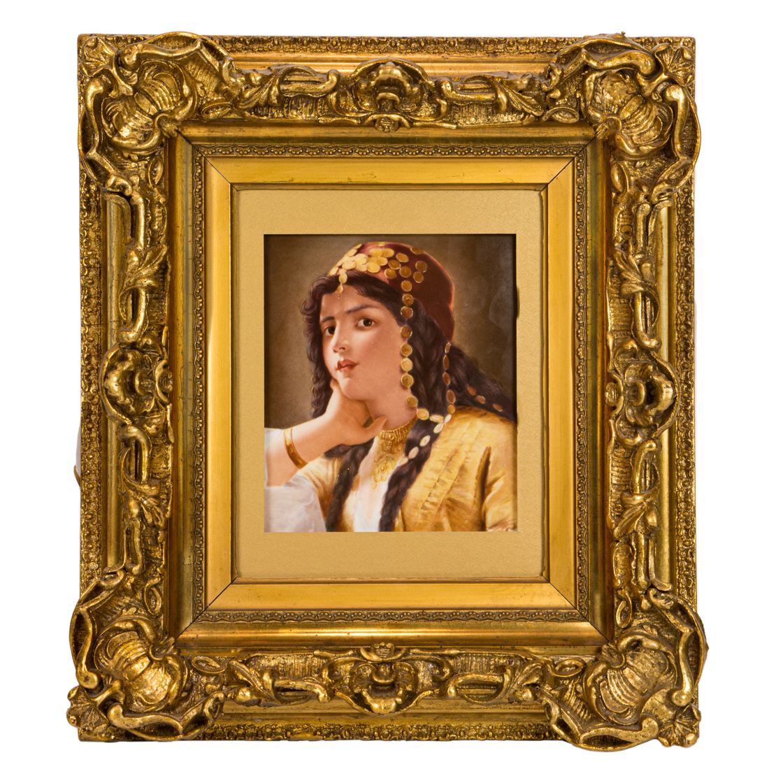 A BERLIN (KPM) PORCELAIN PLAQUE