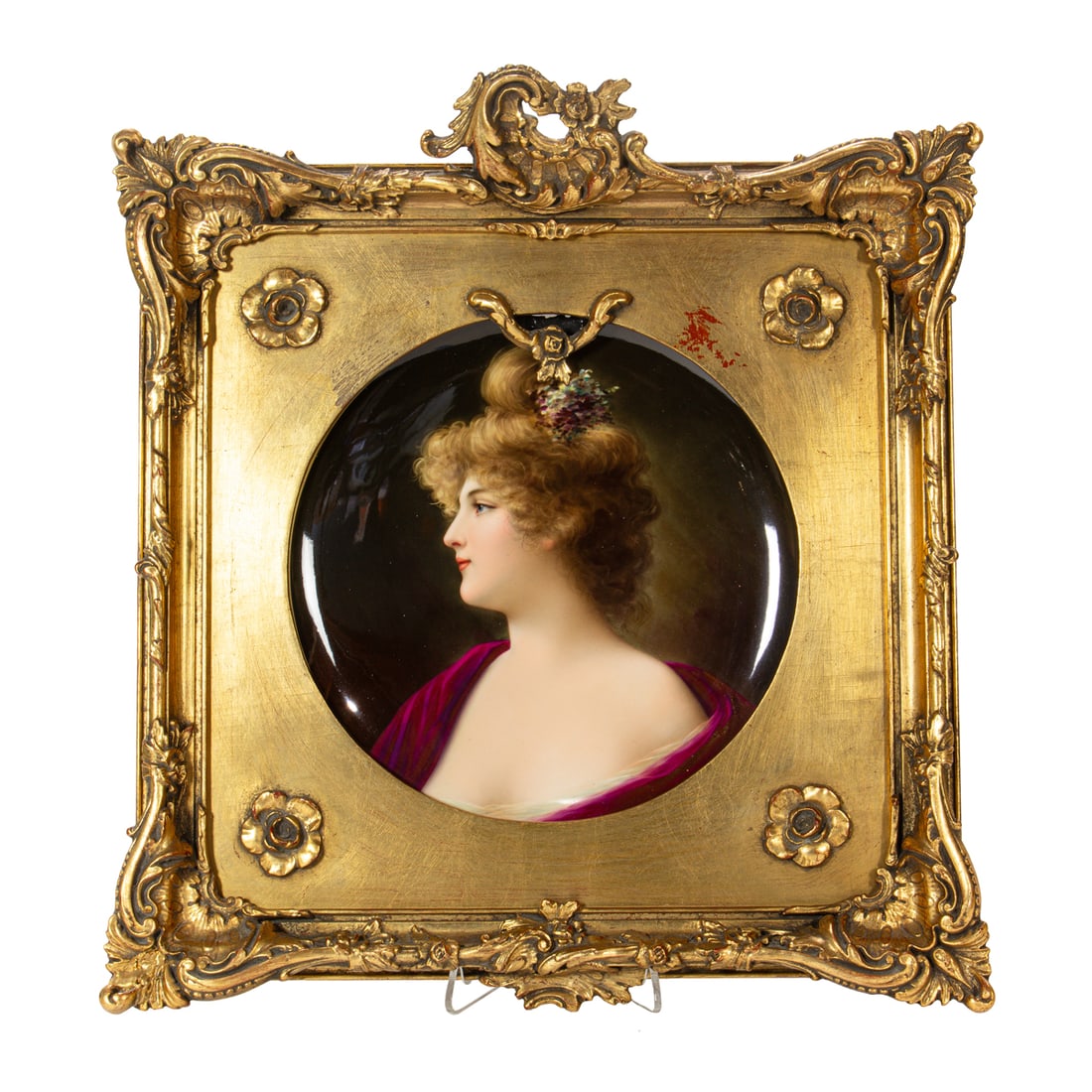 A BERLIN (KPM) PORCELAIN PORTRAIT