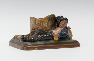 A Bernard Bloch Figural Smoking Set