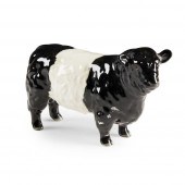 A BESWICK BELTED GALLOWAY BULL