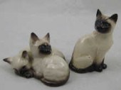 A Beswick model of a Siamese c