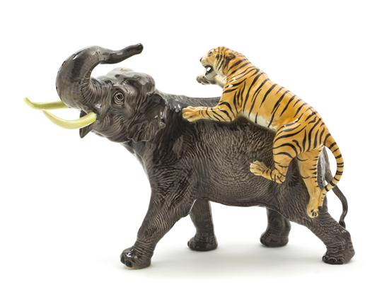 A Beswick Porcelain Figural Group