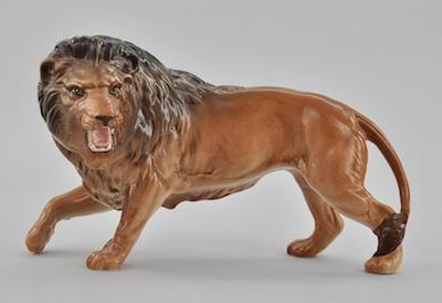 A Beswick Porcelain Lion,