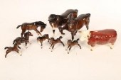 A Beswick pottery Hereford bul