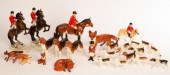 A Beswick pottery hunt, to inc