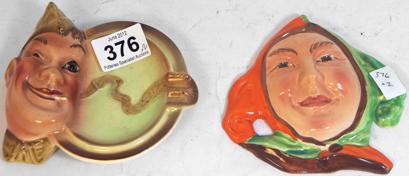 A Beswick Wall Plaque as a Jester