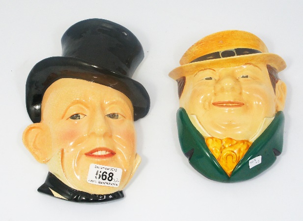 A Beswick Wall Pocket - Mr Micawber