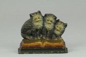 a/ B&H THREE KITTENS ON BOOK D