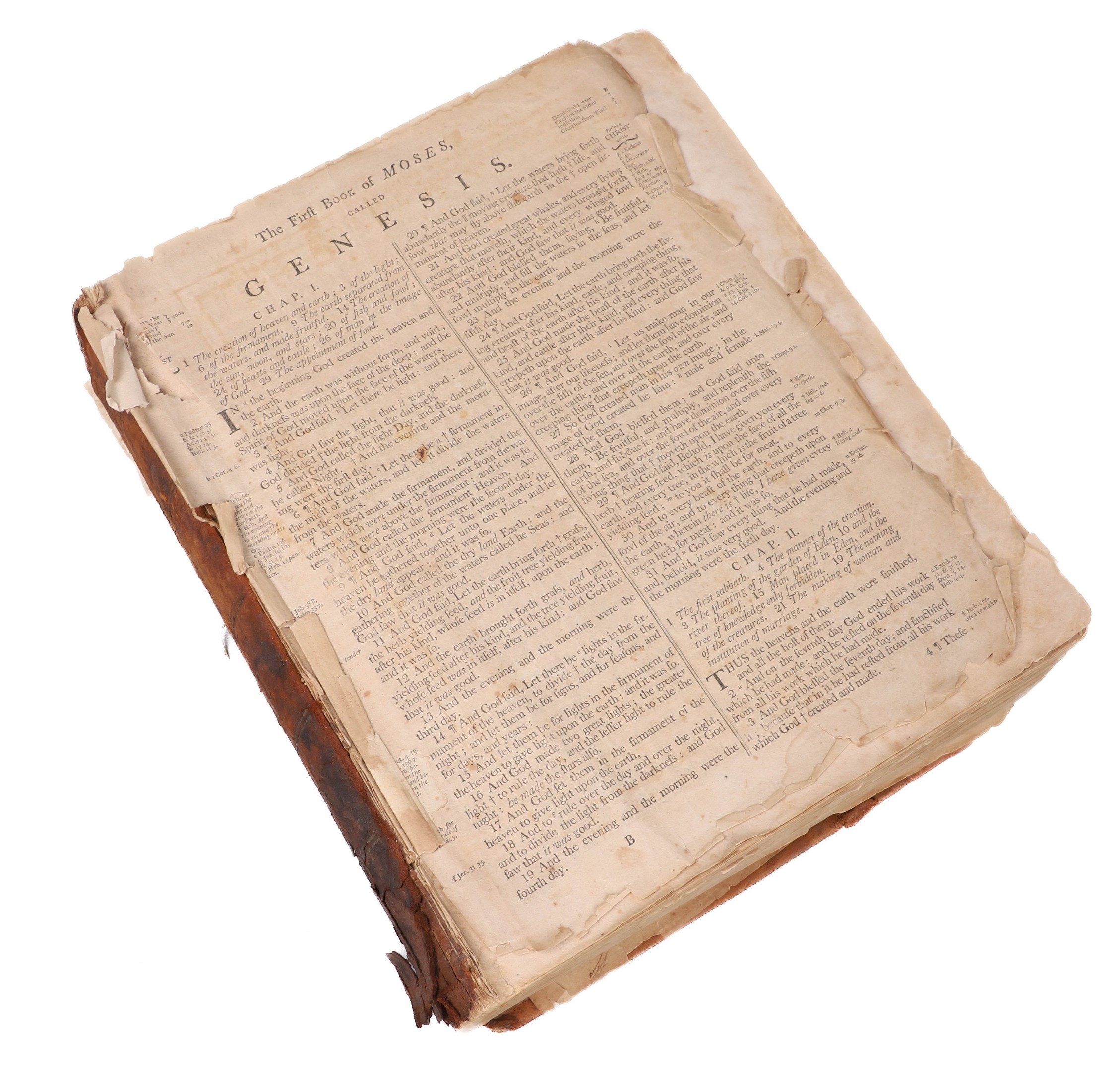A Bible printed in Charlestown,