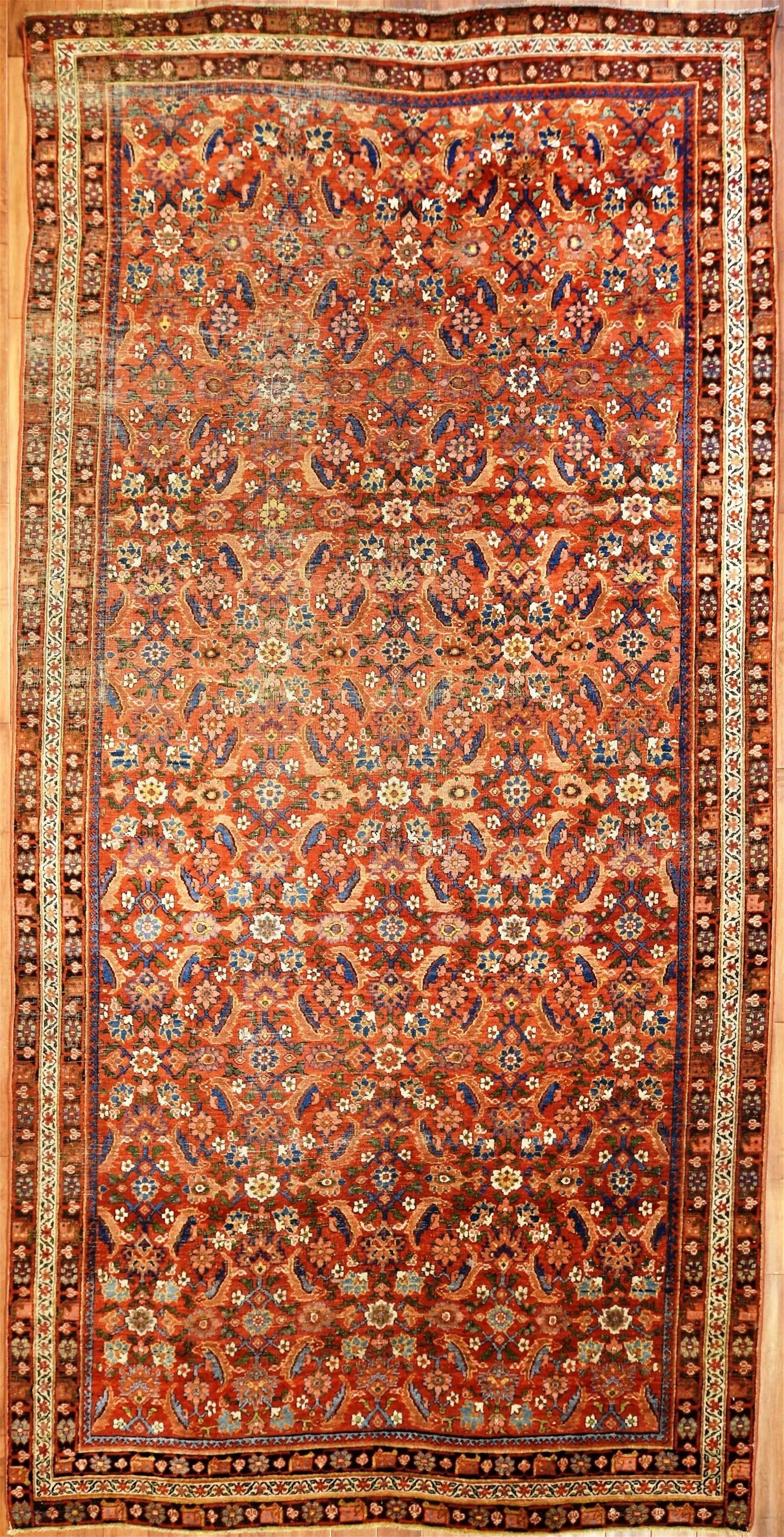 A BIDJAR CARPET, NORTH WEST PERSIAA