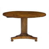 A BIEDERMEIER CENTER TABLE A B
