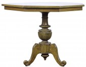 A BIEDERMEIER CENTER TABLE A B