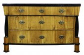 A BIEDERMEIER CHEST A Biederme