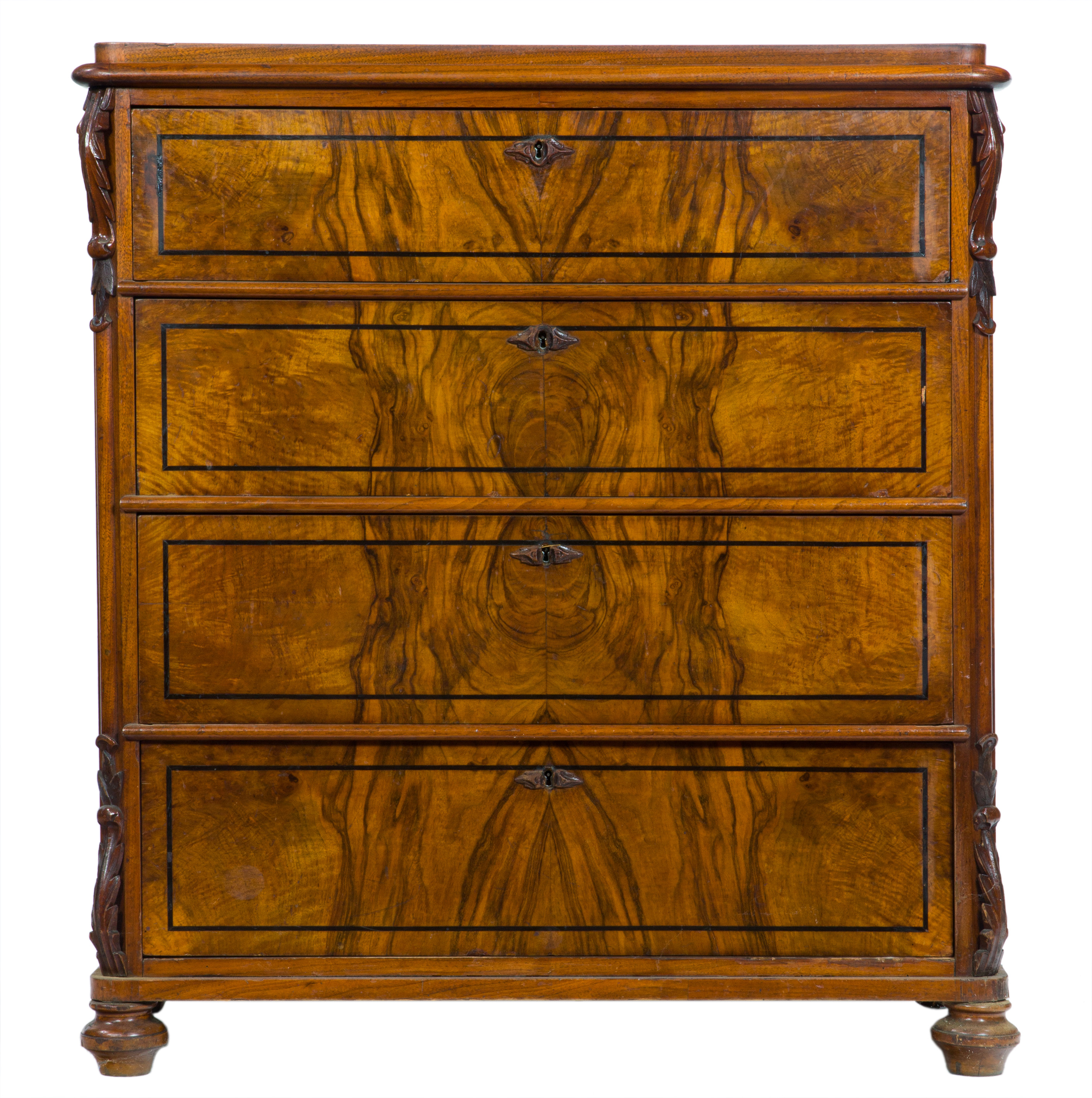 A BIEDERMEIER CHEST LIKELY