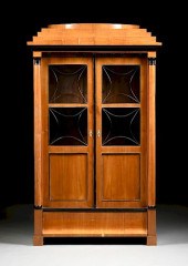 A BIEDERMEIER POLISHED AND EBO