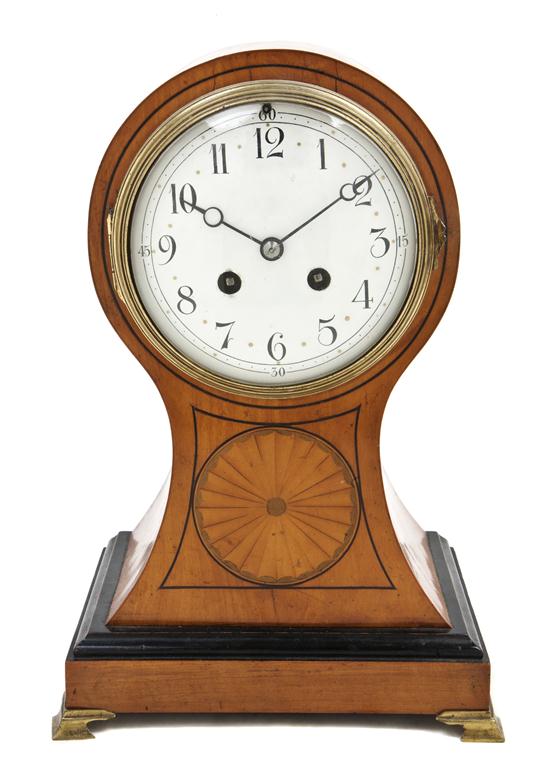 A Biedermeier Style Mantel Clock