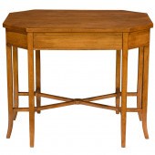 A BIEDERMEIER STYLE OCTAGONAL