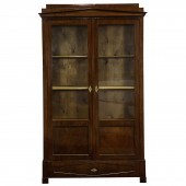A BIEDERMEIER VITRINE CIRCA 18
