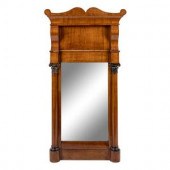 A Biedermeier Walnut and Marqu