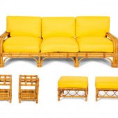 A Bielecky Brothers Rattan Set