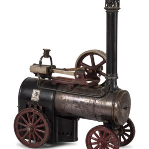 A Bing Steam Traction Engine Toy