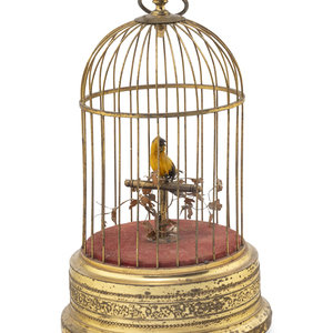 A Birdcage Automaton 19th Century
