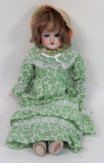 A bisque headed doll 870 A M.