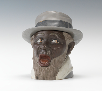 A Black Americana Head of Old Man