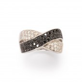 A BLACK DIAMOND, DIAMOND AND F