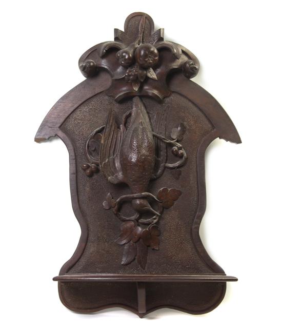 * A Black Forest Carved Wall