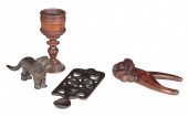 A BLACK FOREST CARVED NUT CRAC