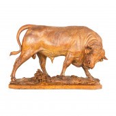 A BLACK FOREST FINELY CARVED L