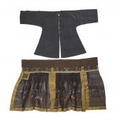 A Black-Ground Summer Gauze Ja