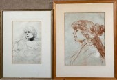 A black ink lithograph after H
