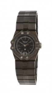 A Black Steel Wristwatch Chopa