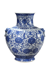 A BLUE AND WHITE 'CIRCULAR CHR