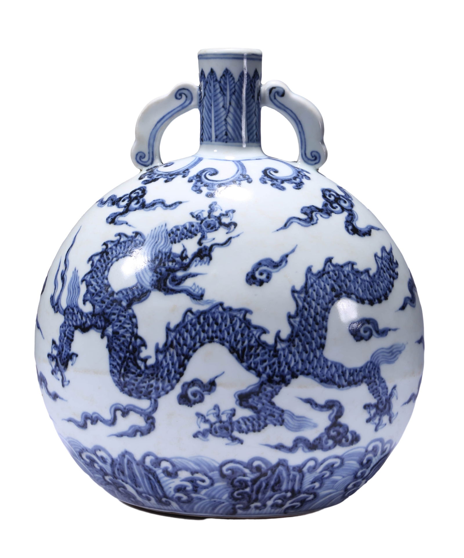A BLUE AND WHITE 'DRAGON'