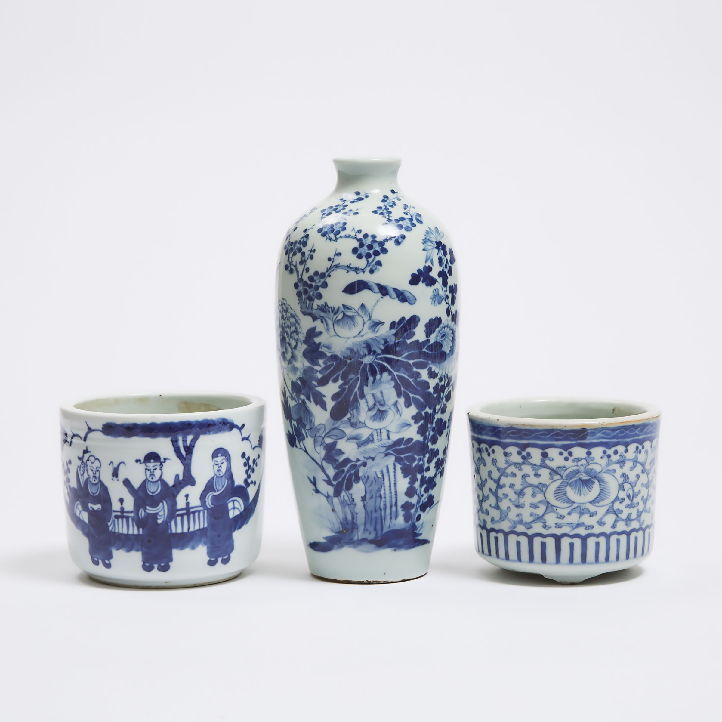 A Blue and White 'Floral'
