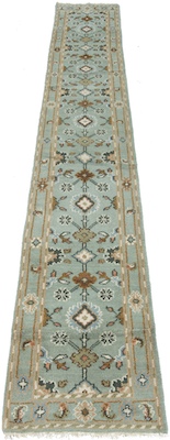 A Blue Mahal Style Runner Thick