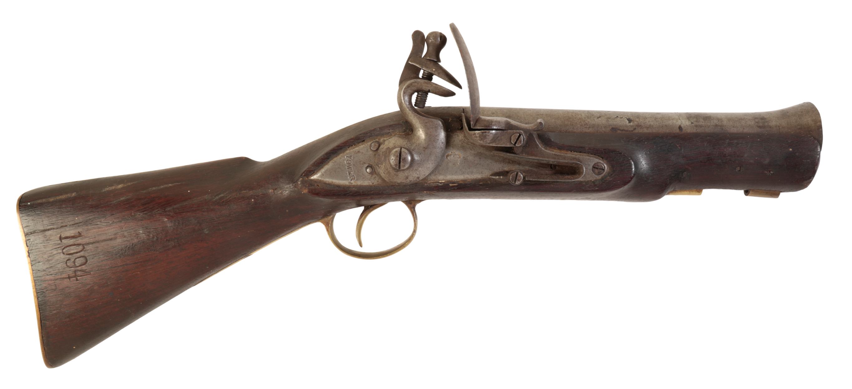 A BLUNDERBUSS FLINTLOCK ‘DRAGOON’