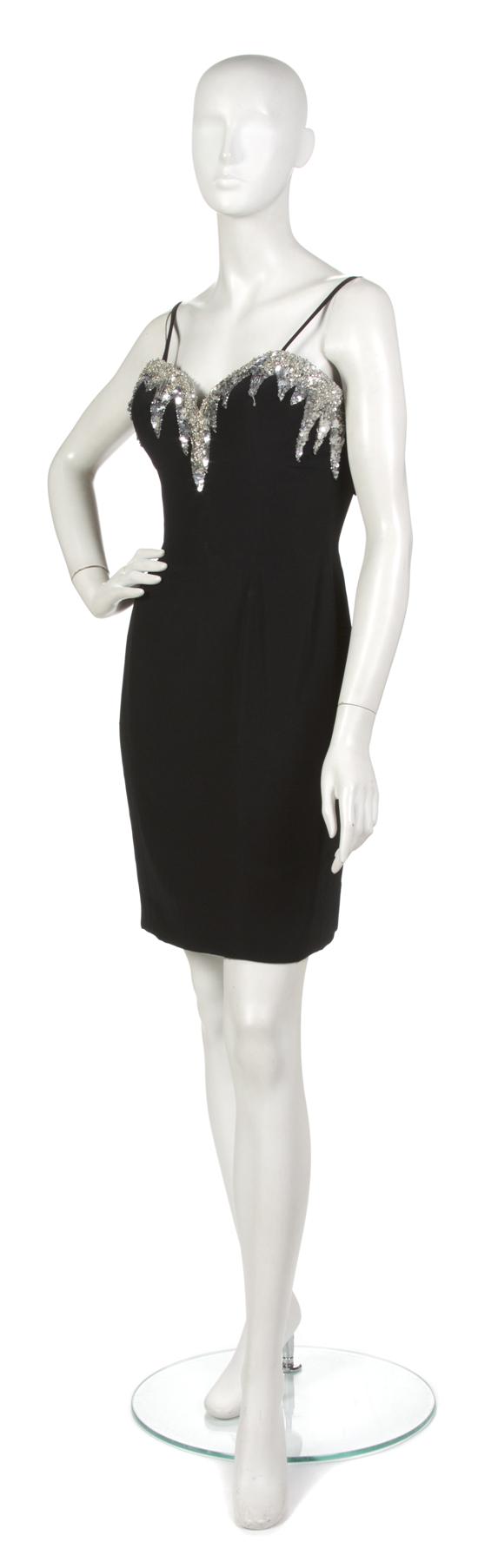 A Bob Mackie Black 'Icicle'