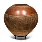 A Bobo Earthenware Storage Con