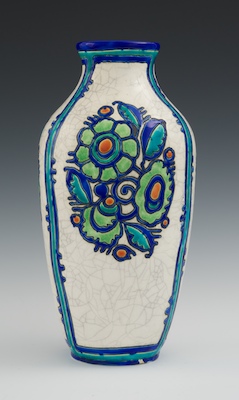 A Boch Freres Vase Designed by