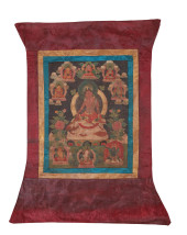 A BODHISATTVA TANGKA<br>A BODH
