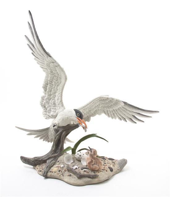 A Boehm Porcelain Model of a