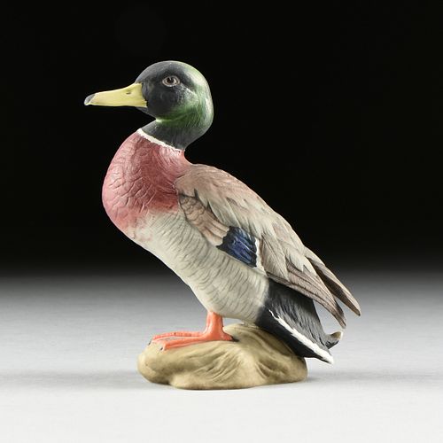A BOEHM SCULPTURE, "MALLARD DRAKE,"